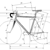 Il telaio della bici da corsa